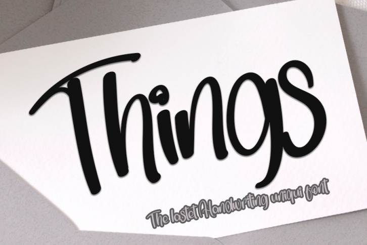 Things Font Download