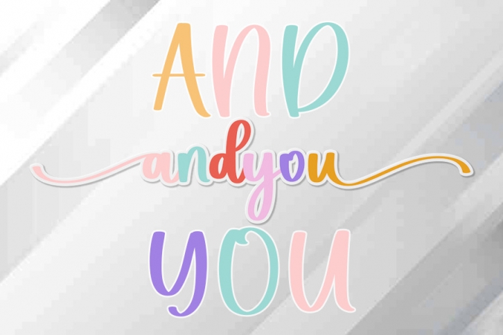 And You Font Download