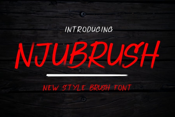 Njubrush Fonts Font Download