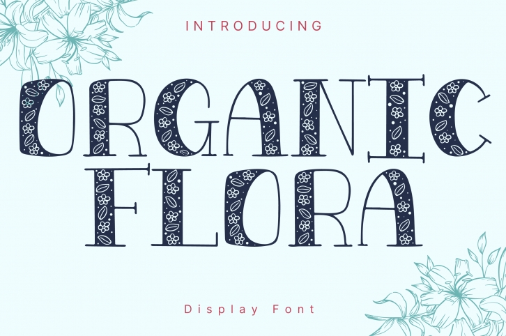 Organic Flora Font Download