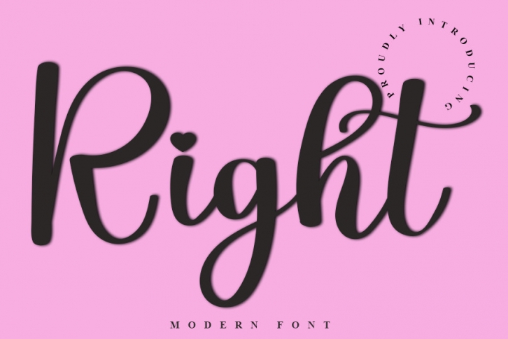 Right Font Download