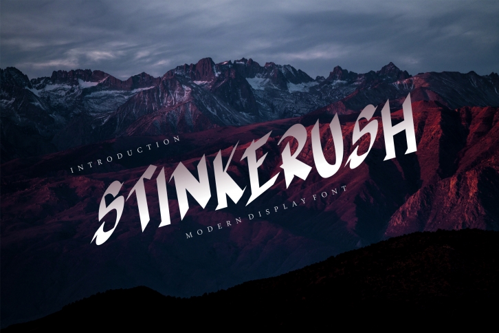 Stinkerush Font Download