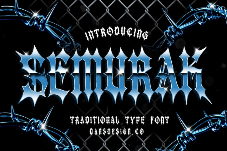 Semurak Metal Font Font Download