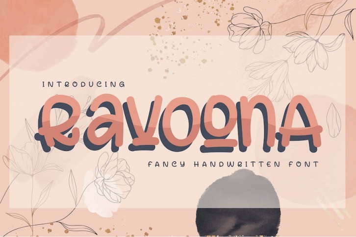 Ravoona | Fancy Handwritten Font Font Download