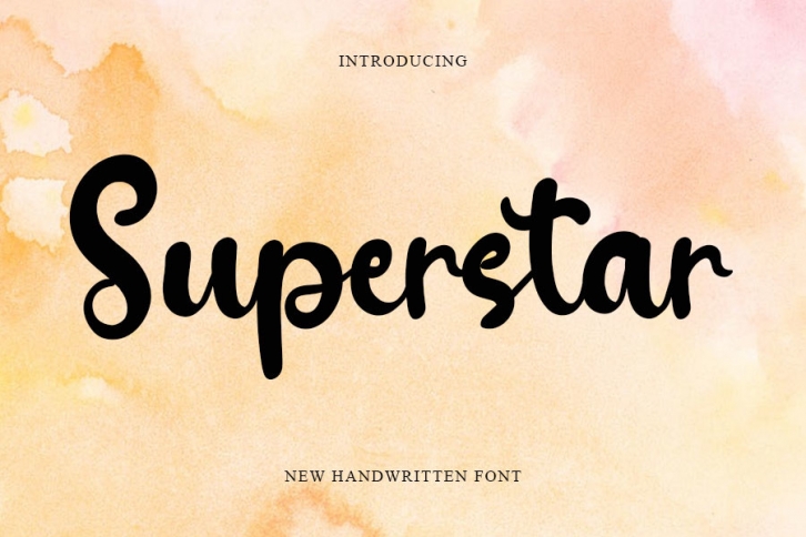 Superstar Font Download