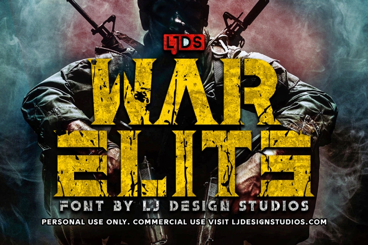 War Elite Font Download