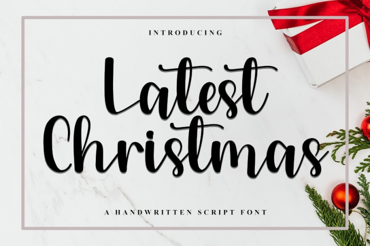 Latest Christmas Font Download