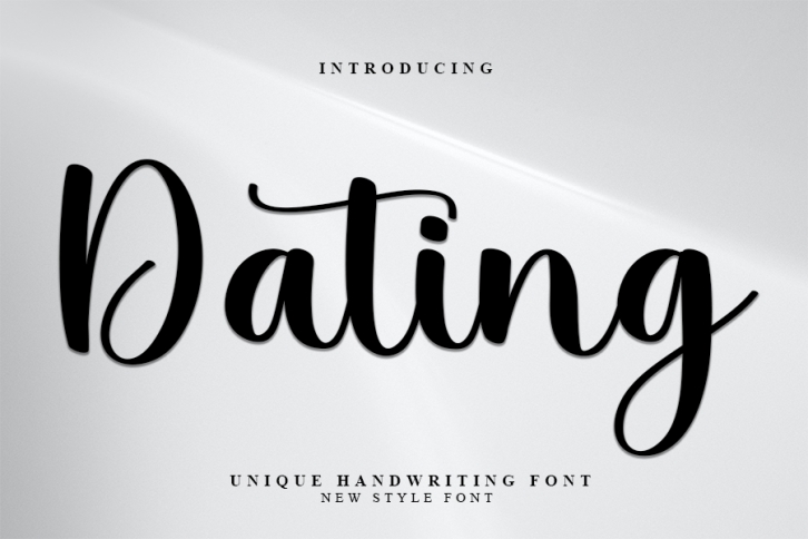 Dating Font Download