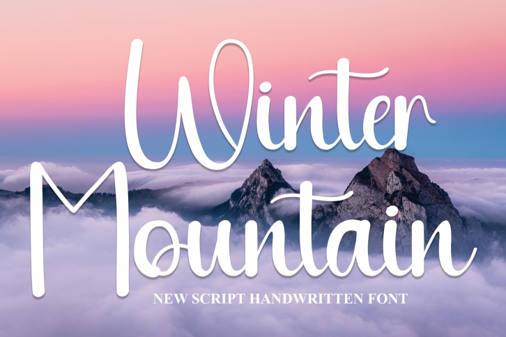 Winter Mountain Font Download