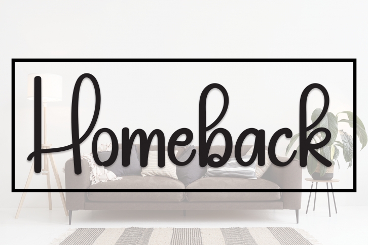 Homeback Font Download
