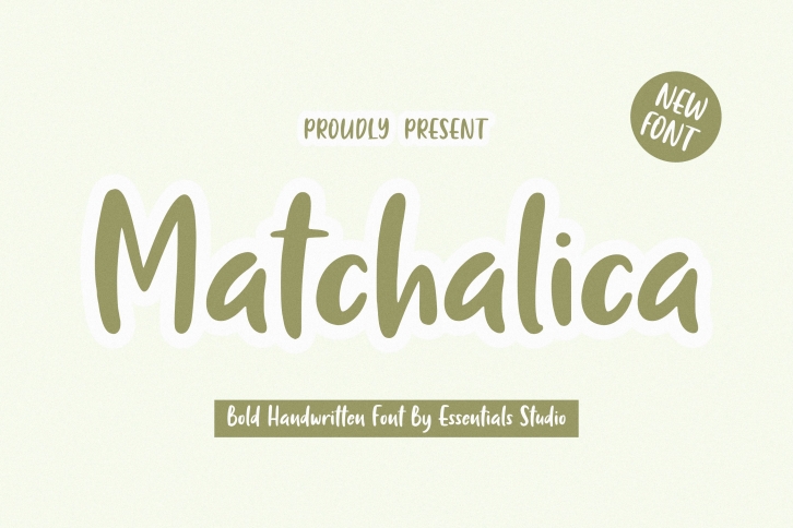 Matchalica Font Download