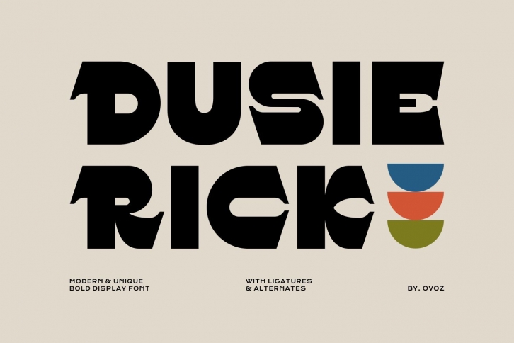 Dusie Rick Font Download