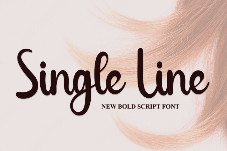 Single Line Font Download