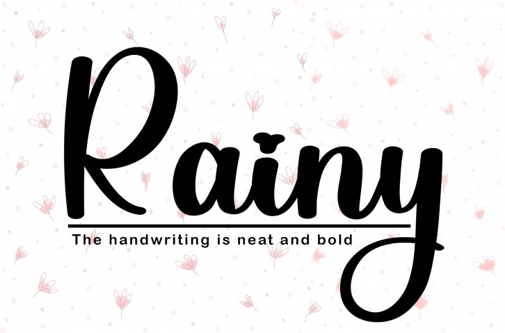 Rainy Font Download