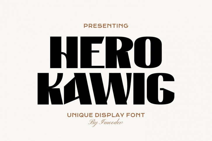 Hero Kawig Font Download