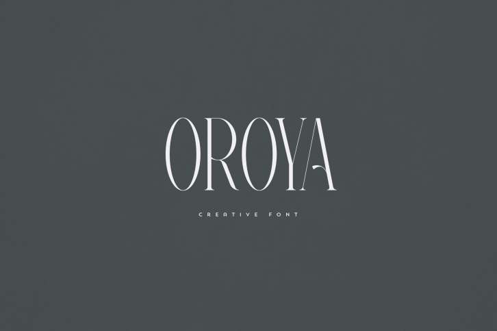 Oroya Font Download