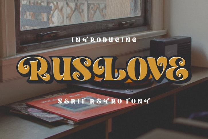 Ruslove Serif Cool Font Download