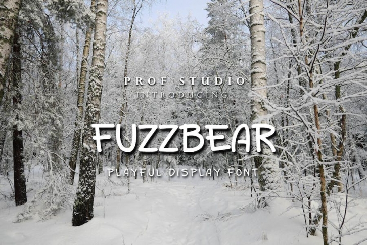 Fuzzbear - Typeface Font Download