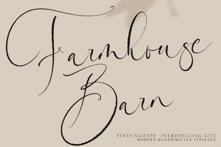Farmhousebarn Font Download