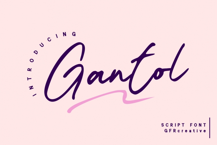 Gantol Font Download