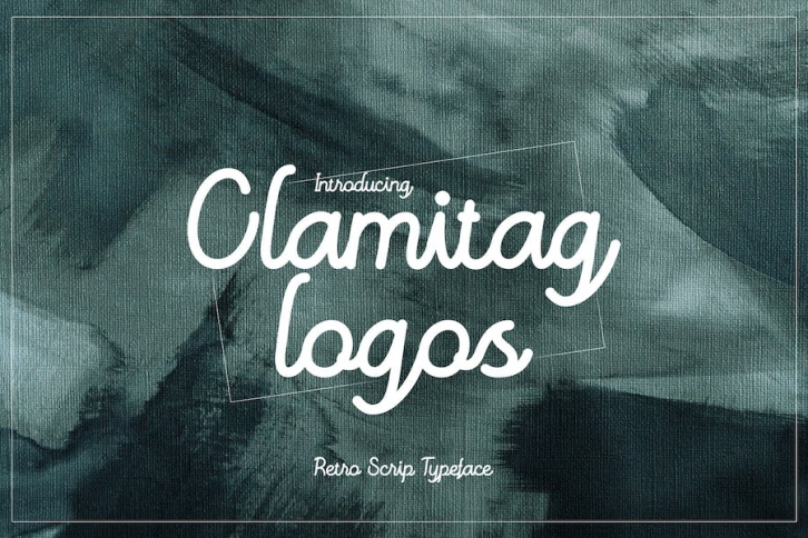 Clamitag logos Font Download