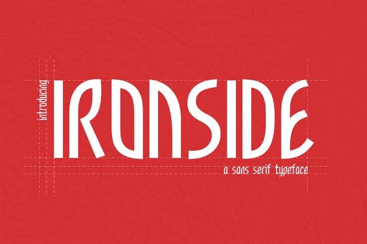Ironside - Vintage Sans Font Download