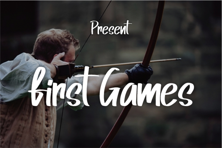 First Games Font Download