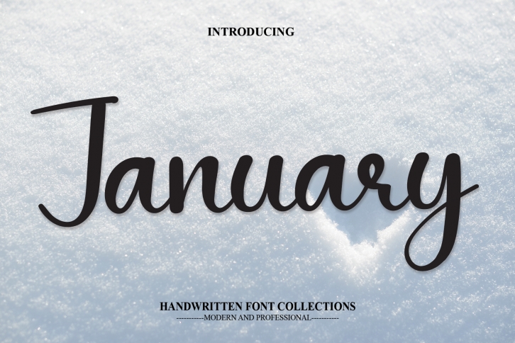 January Font Download