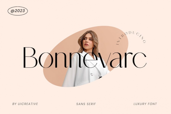 Bonnevarc Luxury Sans Serif Font Font Download