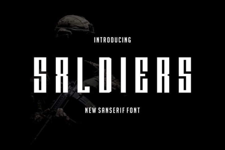 Saldiers Font Download
