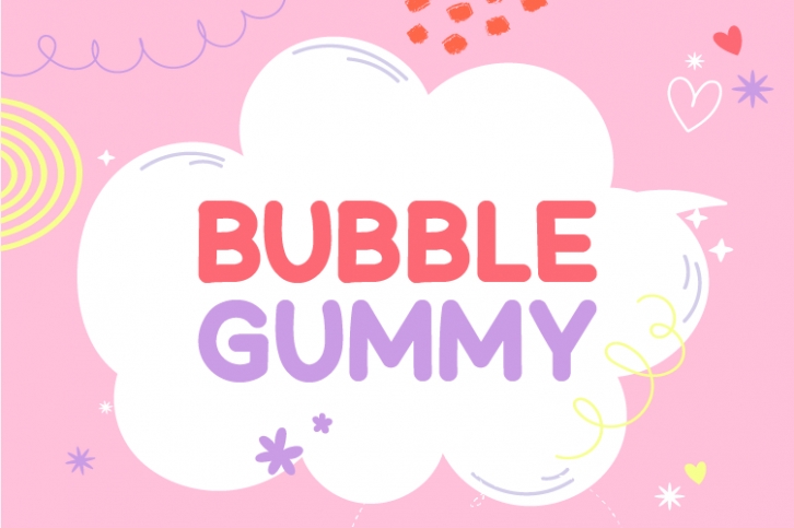 Bubble Gummy Font Download