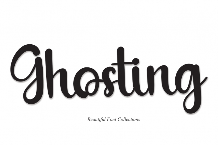 Ghosting Font Download