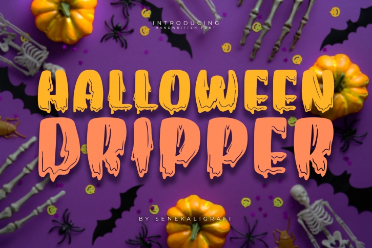 Halloween Dripper Font Download