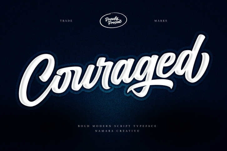 Couraged Font Download