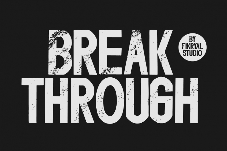 Breakthrough Font Download