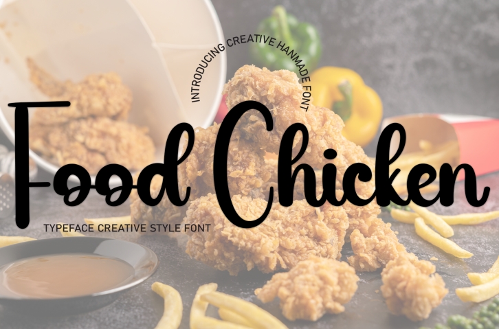 Food Chicken Font Download