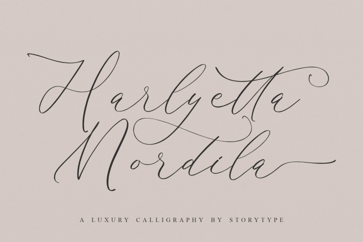 Harlyetta Mordila Font Download