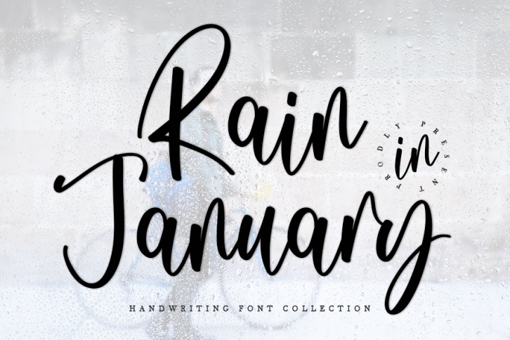 Rain in January Font Download