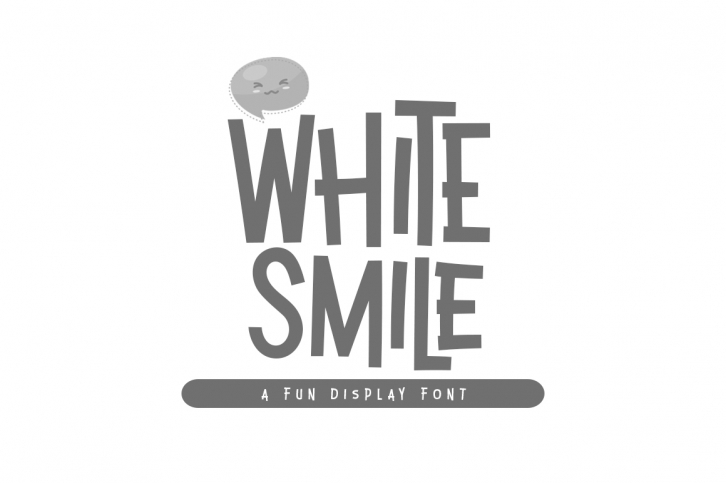White Smile Font Download