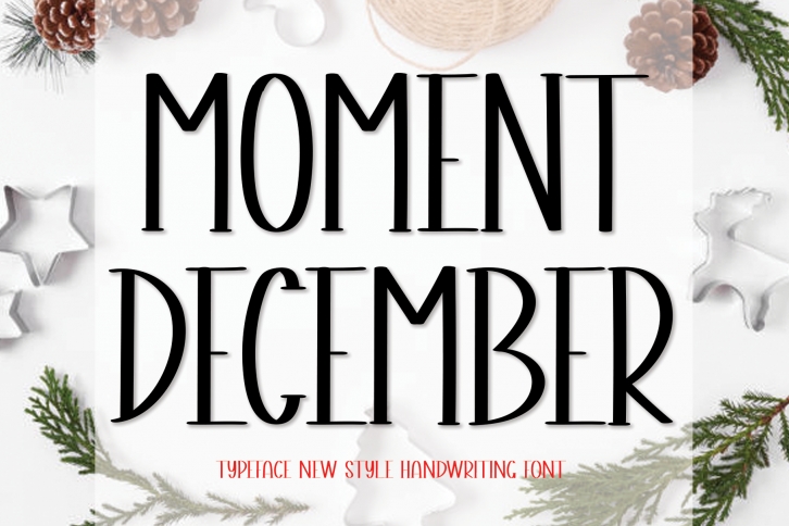 Moment December Font Download