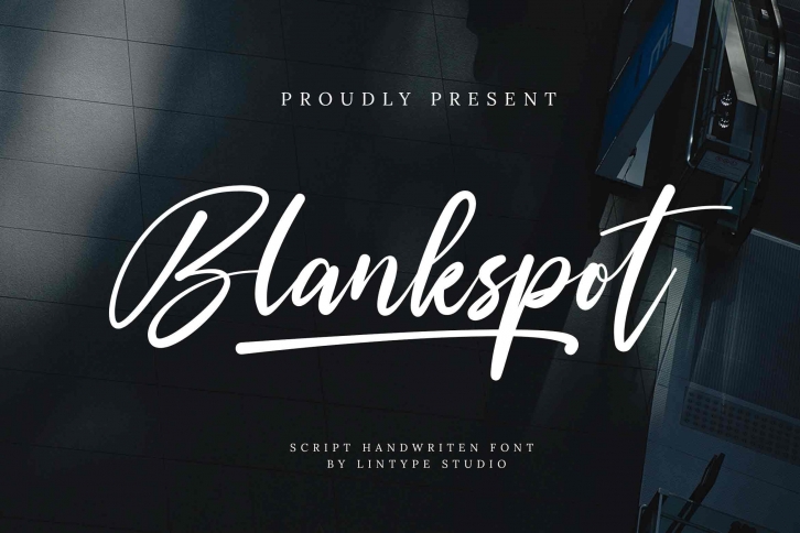Blankspot Font Download