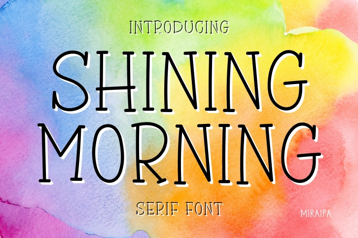 Shining Morning Font Download