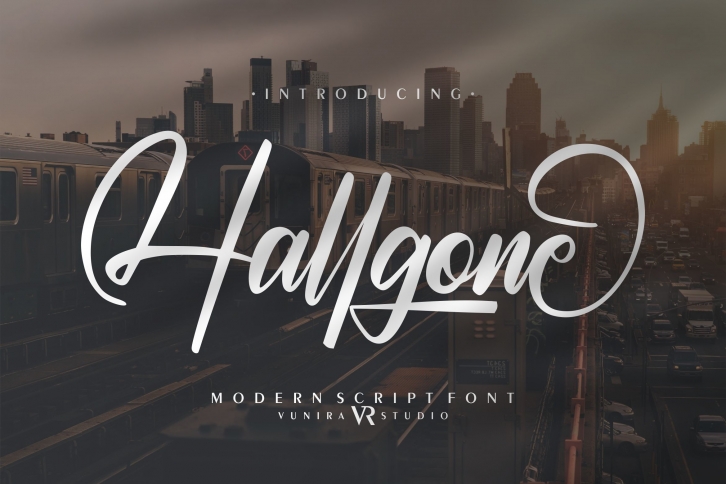 Hallgone Font Download