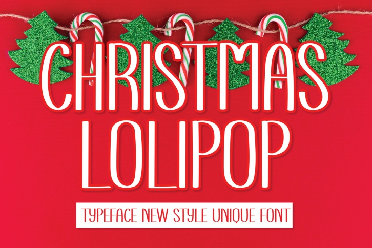 Christmas Lolipop Font Download
