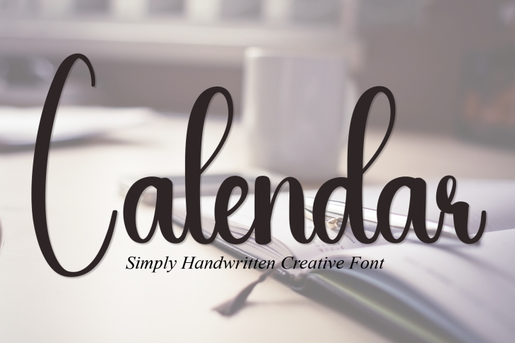 Calendar Font Download