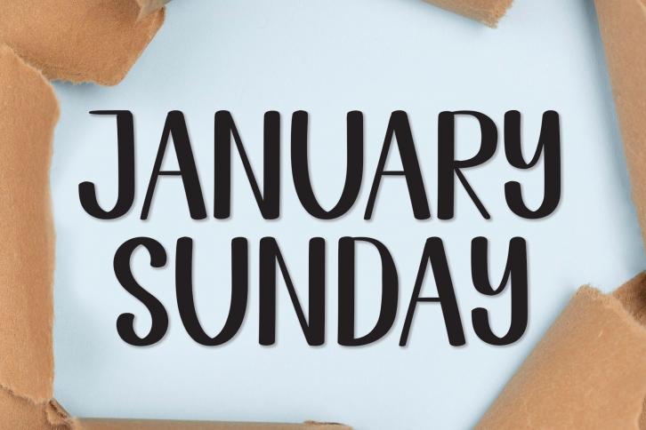 January Sunday Font Download