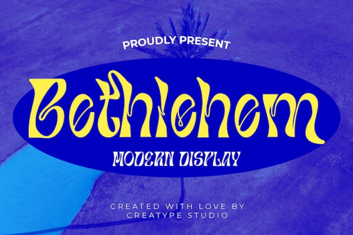 Bethlehem Modern Display Font Download