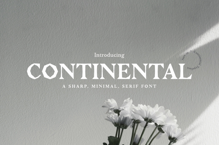 Continental Font Download
