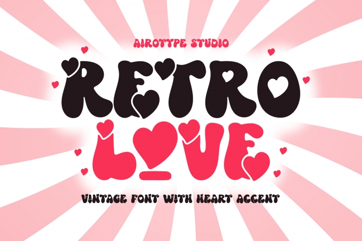 Retro Love Font Download
