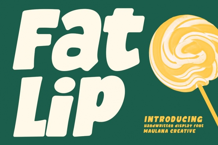 Fatlip Handwritten Display Font Font Download